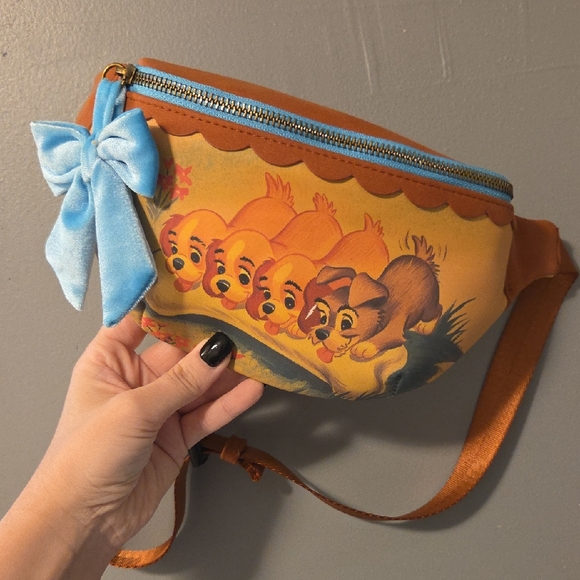 Disney Handbags - Disney Loungefly Lady And The Tramp Belt Bag / Fanny Pack